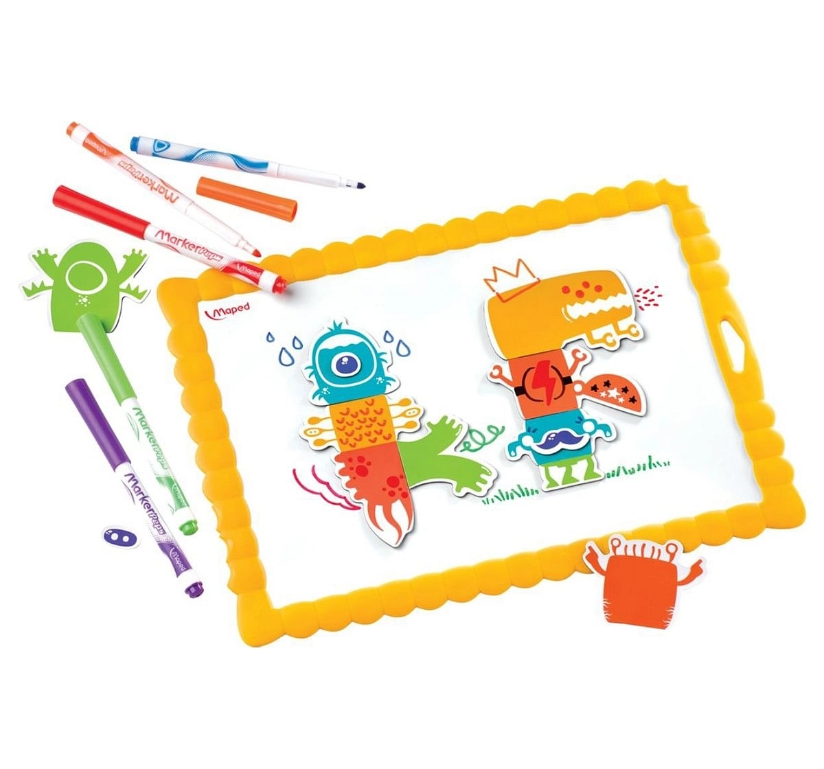 Maped Magnetic Erasable Creations, 7Y+ (Multicolour)