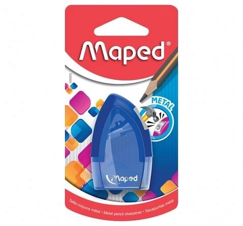 Maped Tonic Metal 1 Hole Blister Sharpner, 7Y+ (Multicolour)