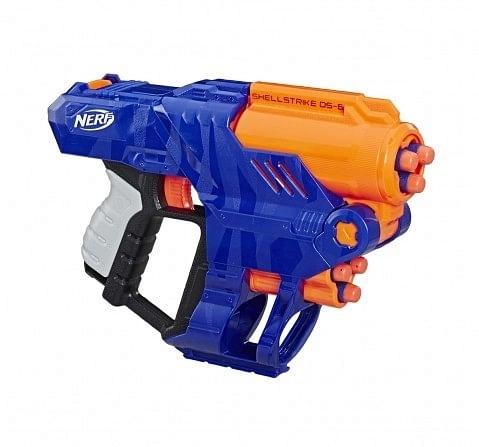 Nerf ELITE SHELLSTRIKE DS 6 Blasters for age 8Y+ 