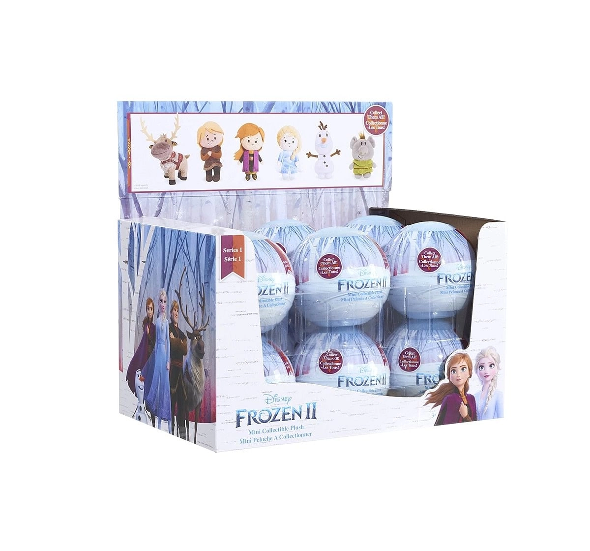 Disney Frozen2 Mini Capsule Plush Character Soft Toys for age 5Y+ - 10.16 Cm 