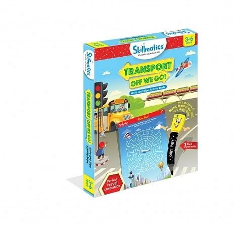  Skillmatics Transport Off We Go Games for Kids age 3Y+ 