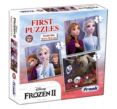Frank Disney Frozen Ii  First Puzzles Pack 3 for Kids age 3Y+
