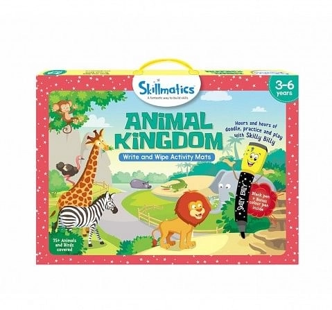  Skillmatics Animal Kingdom Games for Kids age 3Y+ 