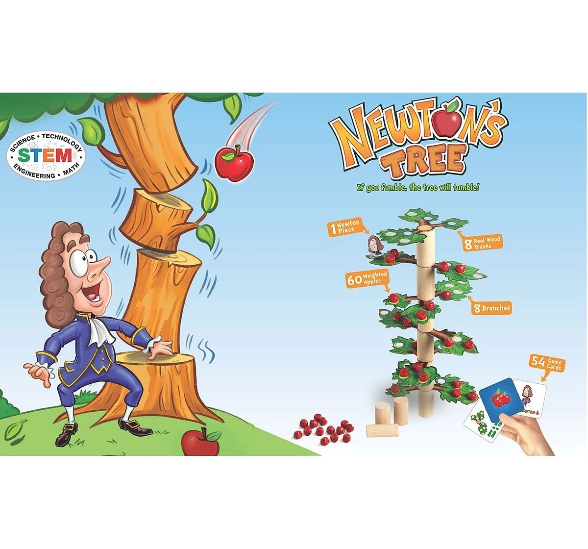 Skillmatics Newton'S Tree | Fun Family Game Of Balancing And Skill For Kids Ages 6 And Up  Games for Kids age 6Y+ 