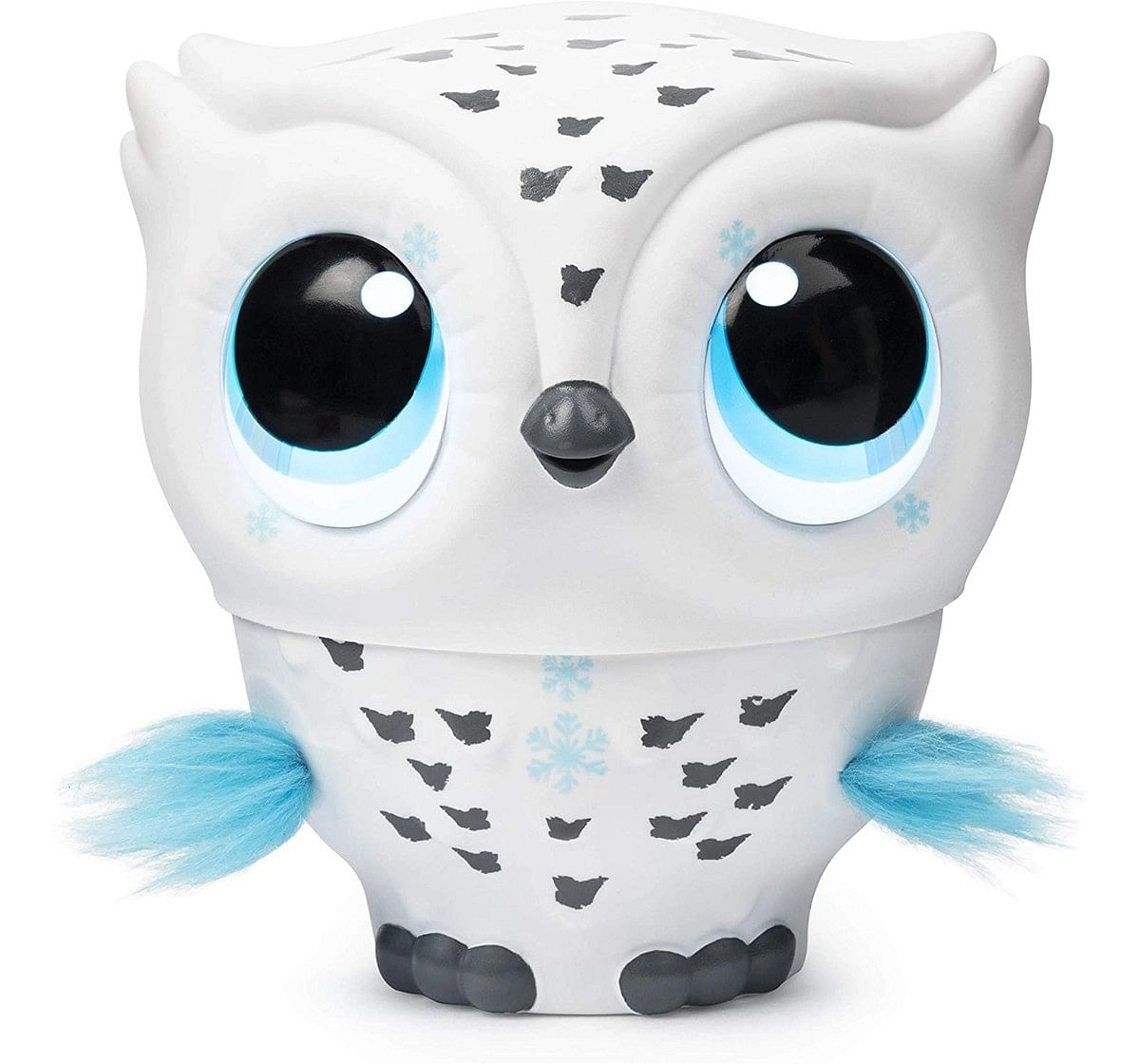 Owleez, Flying Baby Owl Interactive Toy with Lights and Sounds  Collectible Dolls for Kids age 6Y+ (White)