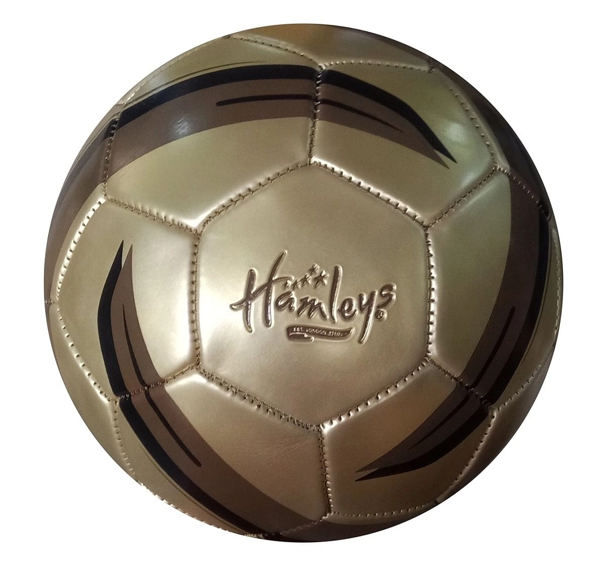 Hamleys Star Metallic Football for Kids age 1Y+ (Gold)
