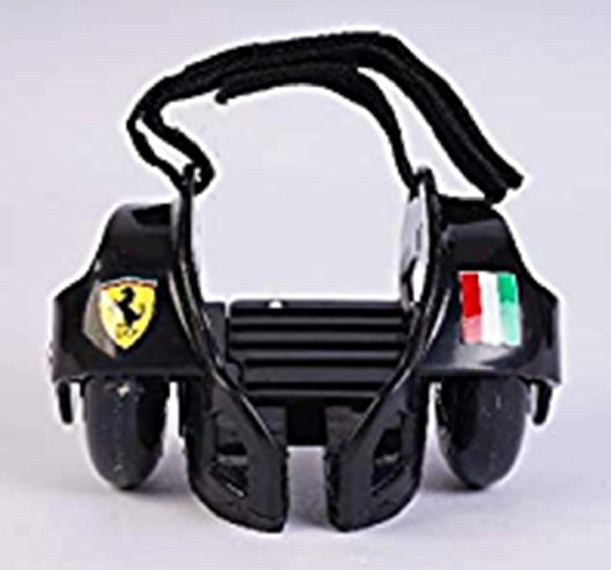 Ferrari Flashing Wheels Roller Skates Black,  5Y+ (Black)