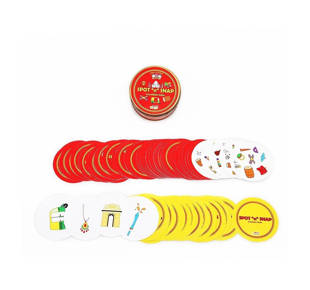 Desi Toys Spot N Snap Card Game for Kids age 5Y+ 