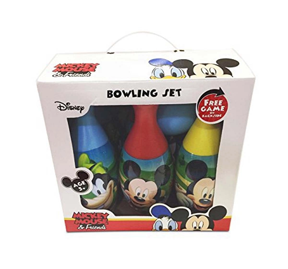 I Toys Disney Mickey Bowling Set Indoor Sports for Kids age 3Y+ 