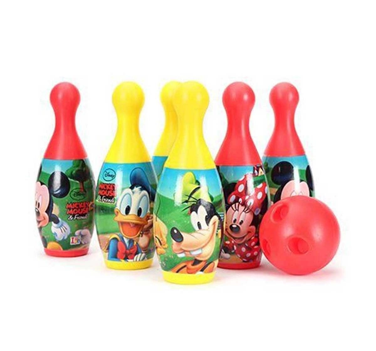 I Toys Disney Mickey Bowling Set Indoor Sports for Kids age 3Y+ 