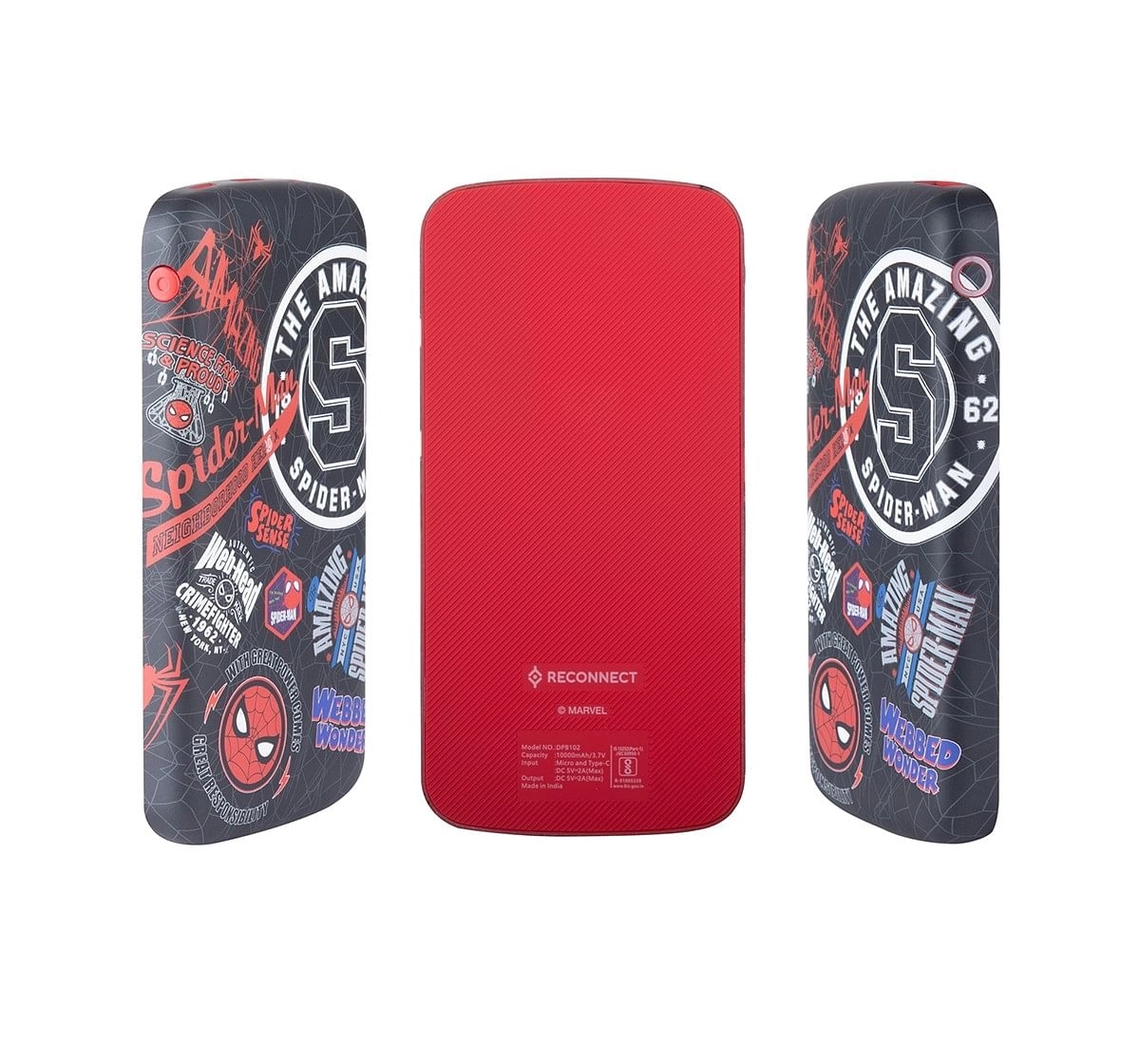Disney Reconnect PowerBank 10000mAh2A DPB102 SM Electronics Accessories for Kids age 13Y+ 