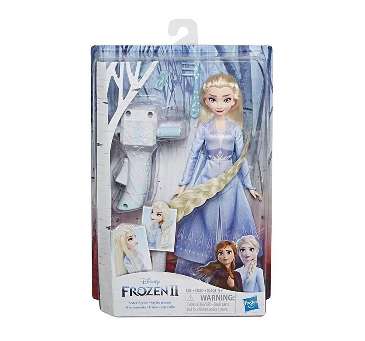 Disney Frozen Sister Styles Hair Play Assorted Dolls & Accessories for Girls age 3Y+ 