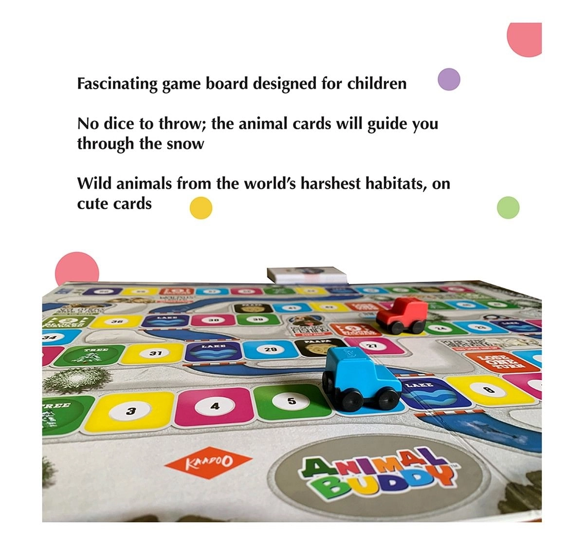 Kaadoo Animal Buddy-Arctic World Edition Board Game for Kids age 10Y+ 