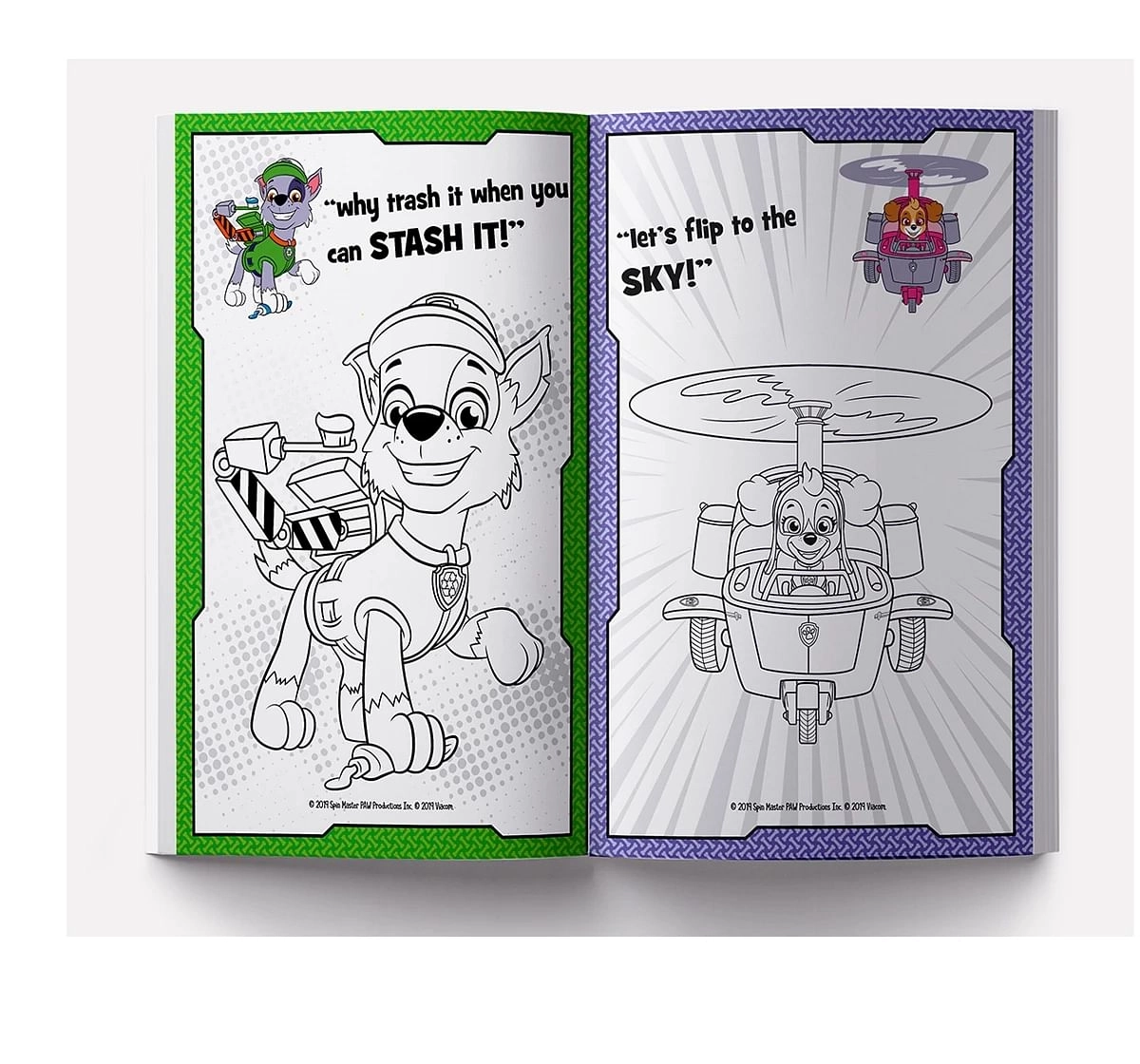 Wonder House Books Ready For Action Paw Patrol Giant Coloring Book for kids 3Y+, Multicolour