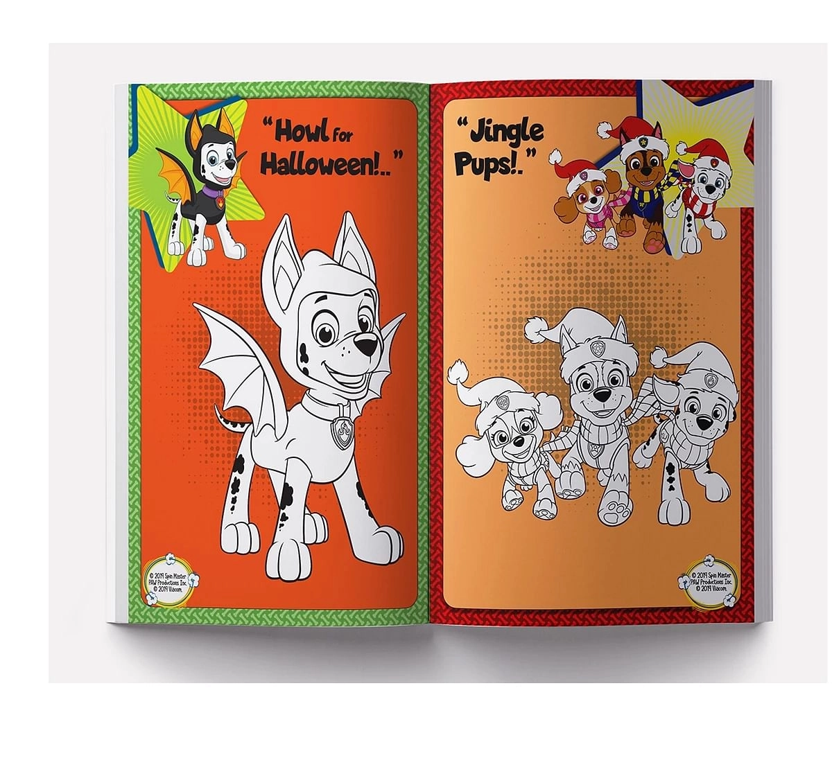 Book　Paw　Pawfect　Makes　Wonder　House　Practice　for　Multicolour　kids　Books　Patrol　Coloring　Giant　3Y+,