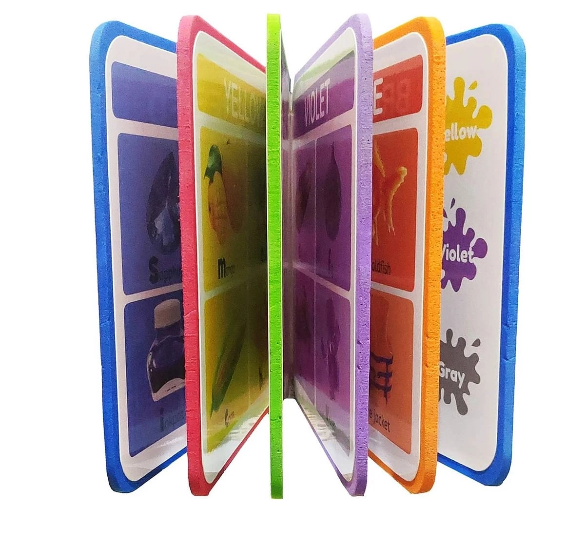 Wonder House Books Babys Foam Book of Colors for kids 0M+, Multicolour