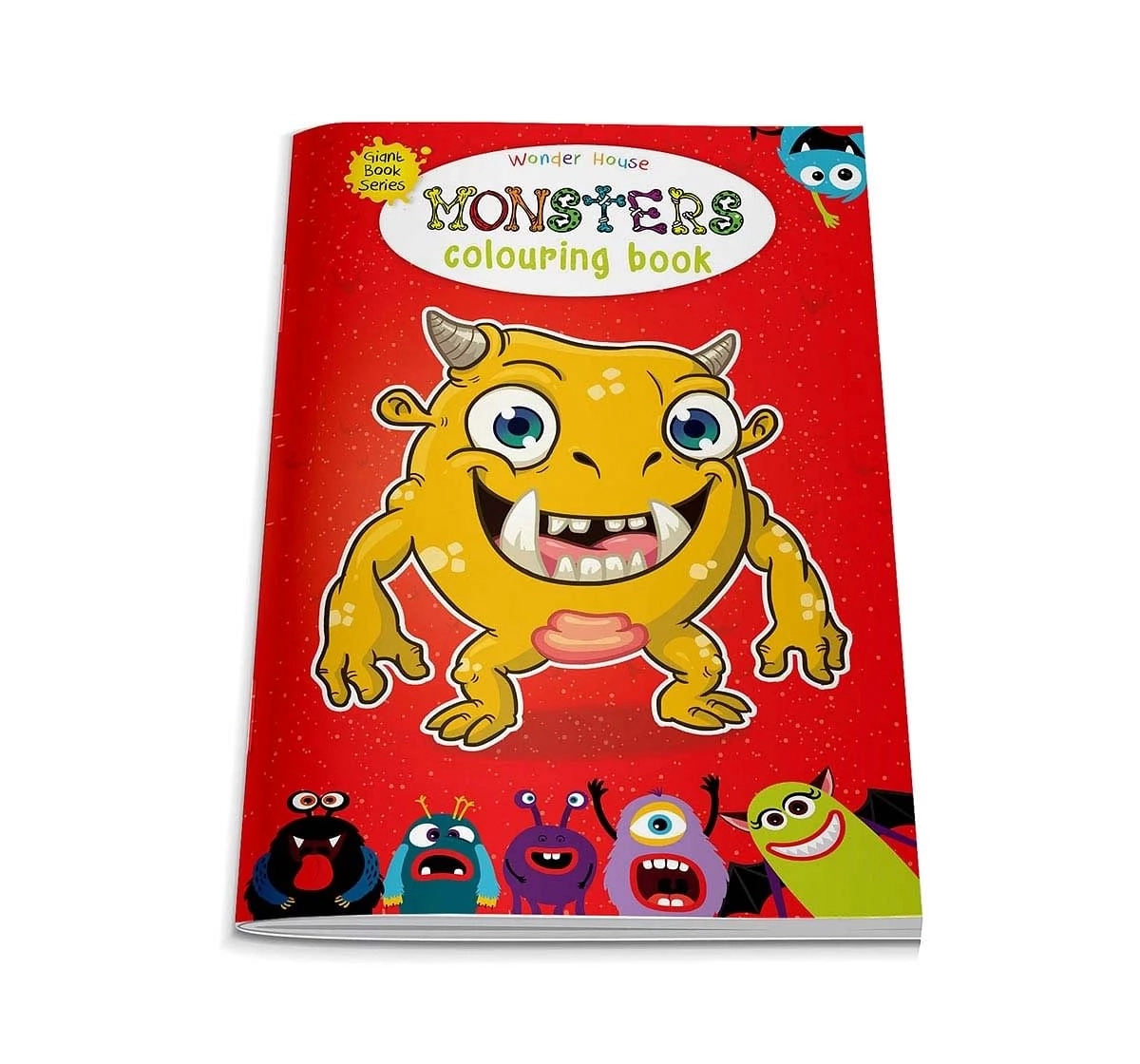 Wonder House Books Monster Colouring Jumbo Sized Book for kids 3Y ...