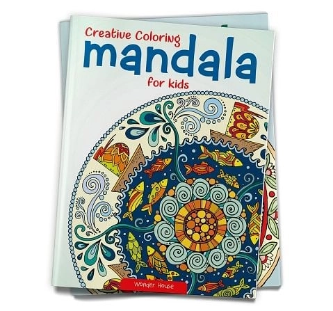 Creative Coloring Mandala : Coloring Book To Improve Concentration And Relaxation, 32 Pages Book By Wonder House Books, Paperback