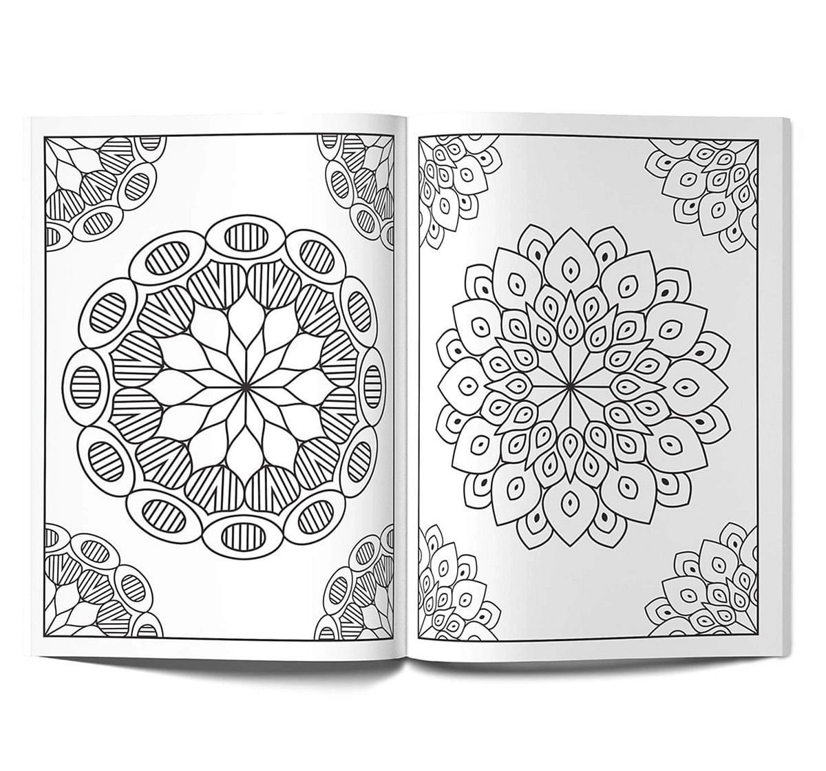 Creative Coloring Mandala : Coloring Book To Improve Concentration And Relaxation, 32 Pages Book By Wonder House Books, Paperback