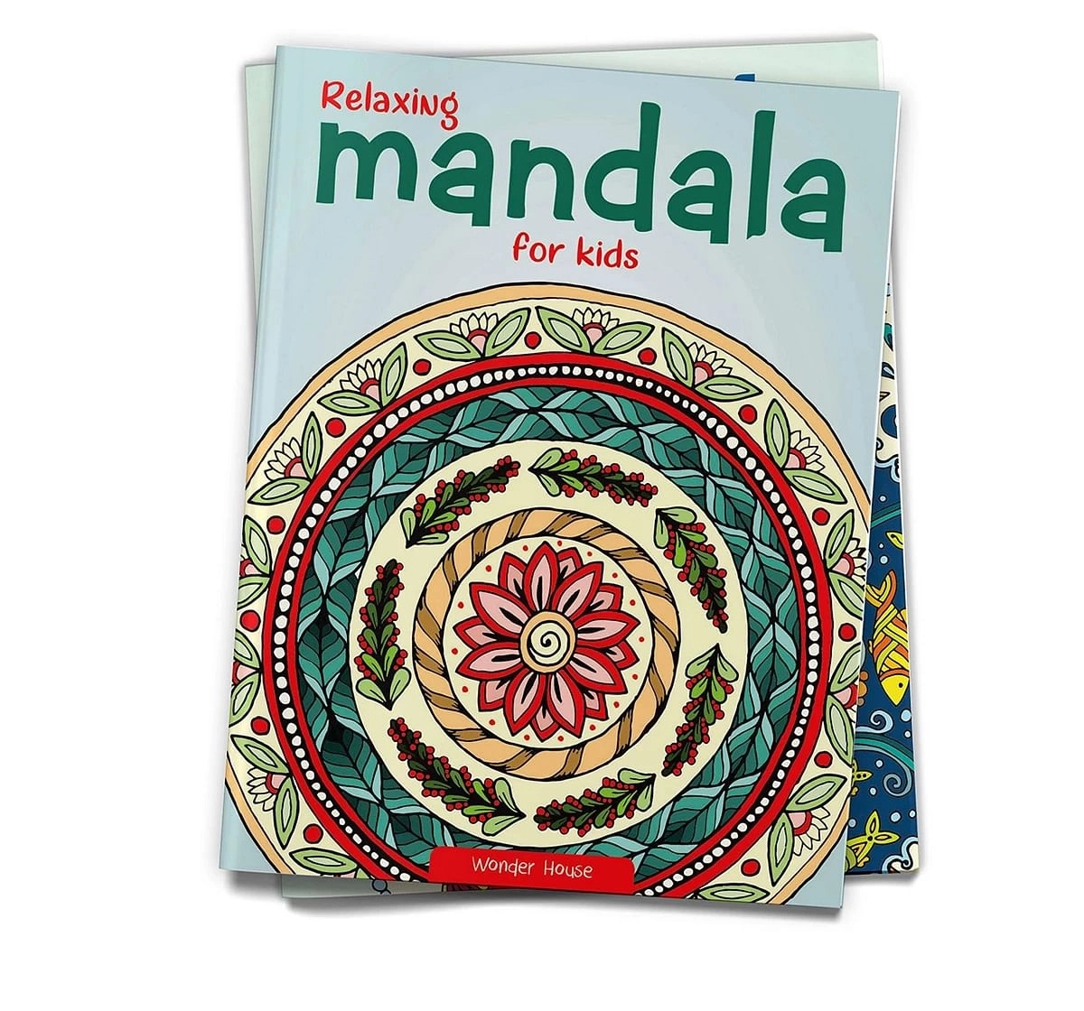 Wonder House Books Relaxing Mandala Coloring Book To Improve Concentration and Relaxation for kids 3Y+, Multicolour