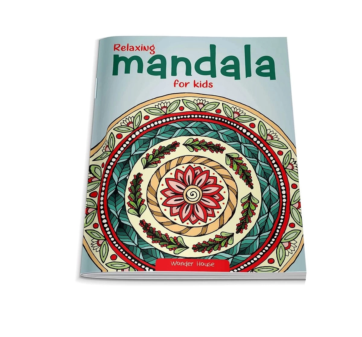 Wonder House Books Relaxing Mandala Coloring Book To Improve Concentration and Relaxation for kids 3Y+, Multicolour