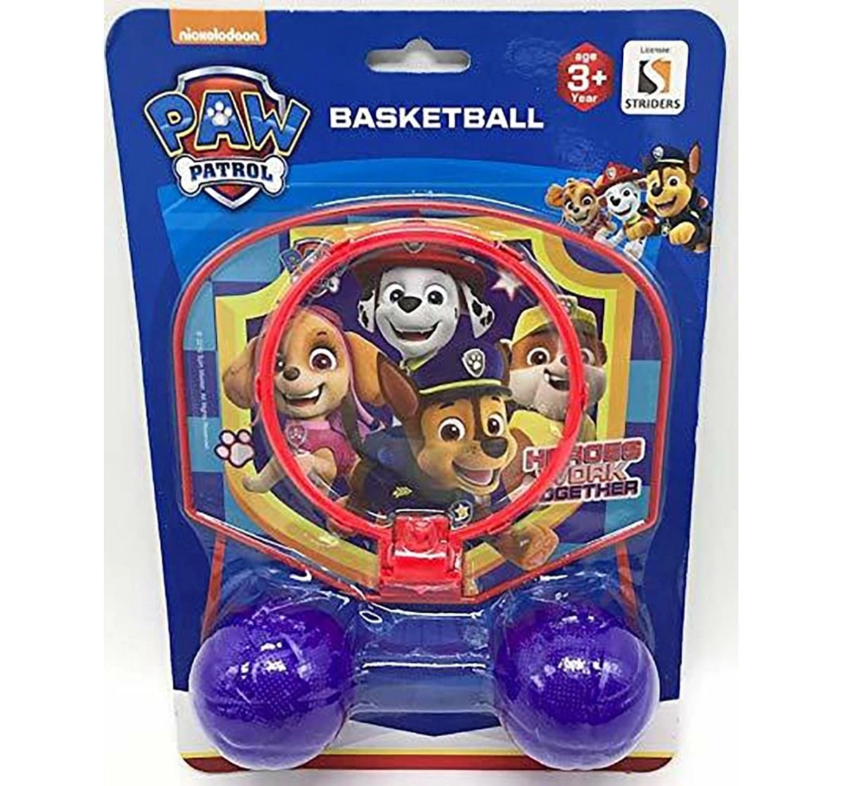 Paw Patrol Basket Ball Board for Kids age 3Y+ 