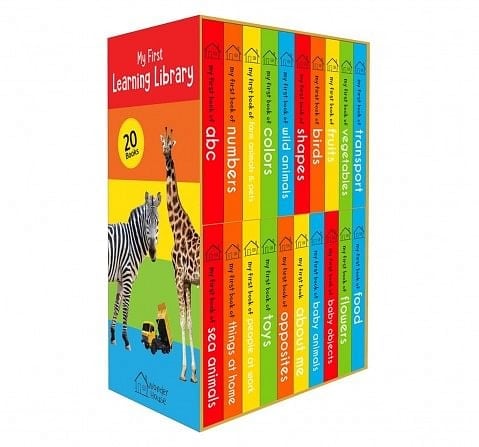 Wonder House Books My first learning library Hard cover Boxset Multicolor 0M+