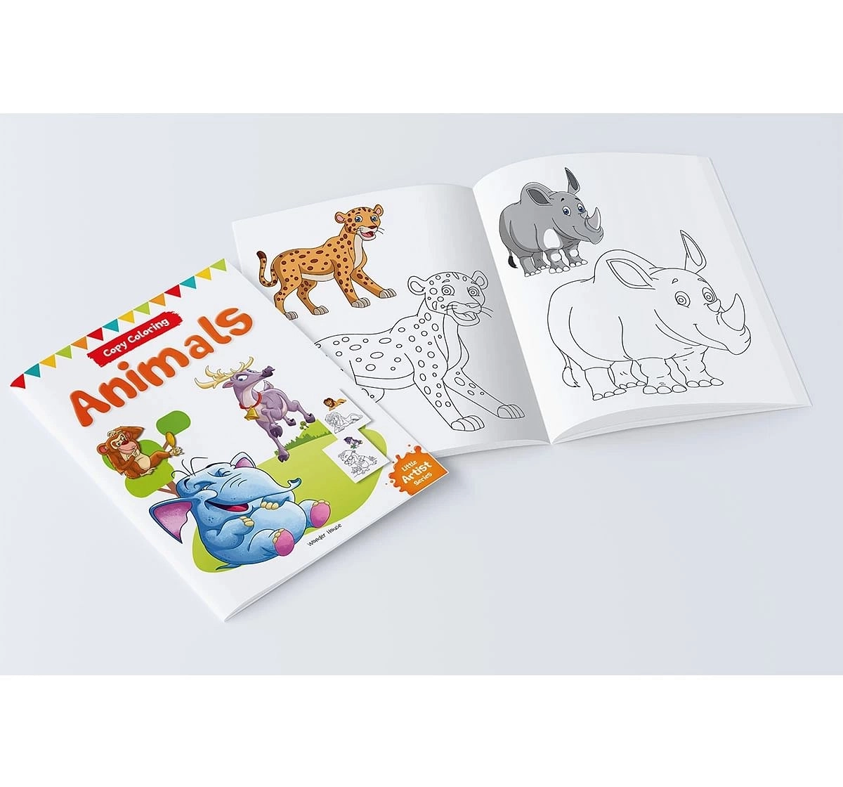 Kids Animal Coloring Book at Rs 10/piece, School Stationery in New Delhi