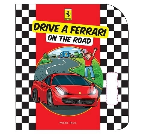 Drive A Ferrari On The Road: Illustrated Board Book, 12 Pages Book By Franco Cosimo Panini, Board Book