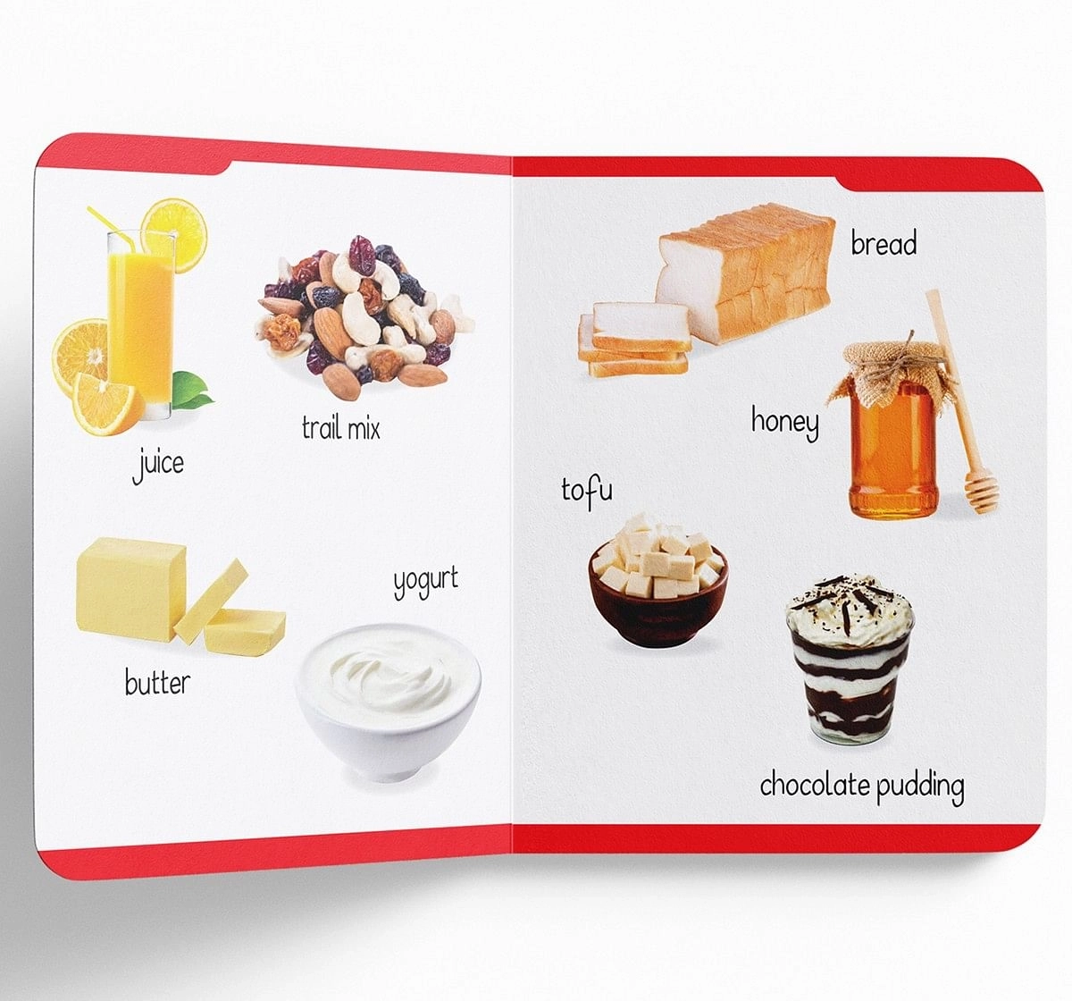 My First Padded Book Of Food, 26 Pages Book By Wonder House Books, Board Book
