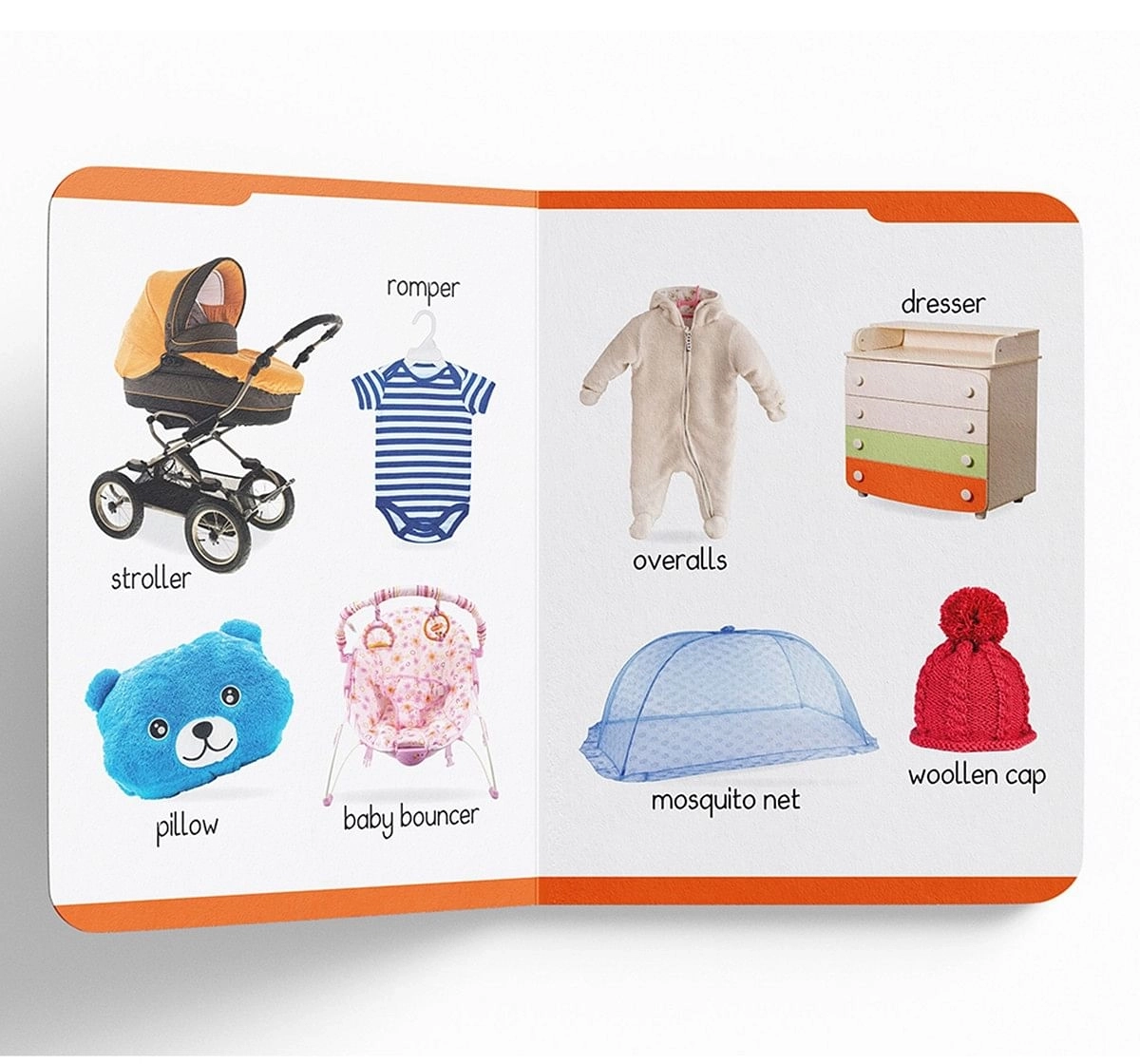 My First Padded Book Of Baby Objects, 26 Pages Book By Wonder House Books, Board Book