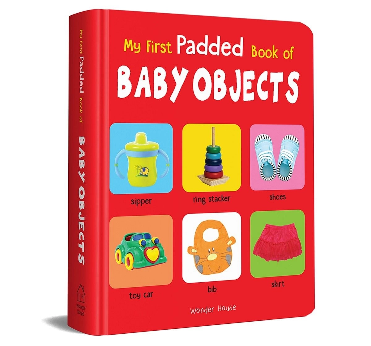 My First Padded Book Of Baby Objects, 26 Pages Book By Wonder House Books, Board Book