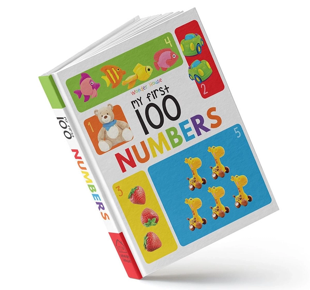 My First 100 Numbers: Padded Board Books, 24 Pages Book By Wonder House Books, Board Book