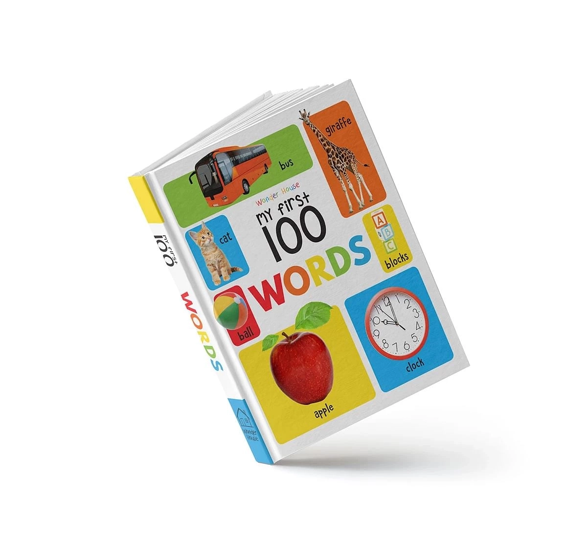 Wonder House Books My First 100 Words Padded Board Books for kids 0M+, Multicolour