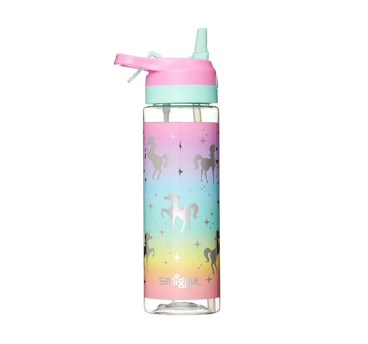 Smiggle Viva Spritz Bottle with Misting Function - Unicorn Print Bags for Kids age 3Y+ 
