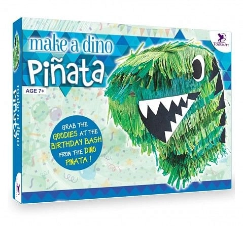 Toy Kraft Make A Dino - Pinata, Multicolor, 7Y+