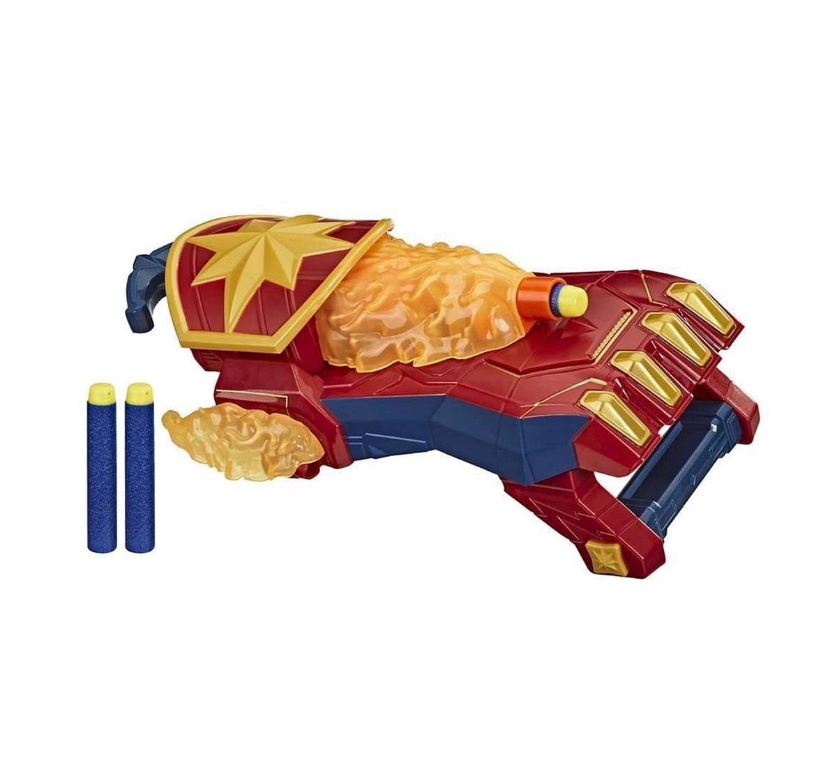 Marvel Nerf Power Moves Captain Marvel Photon Blast Action Figure Play Sets for Age 5Y+