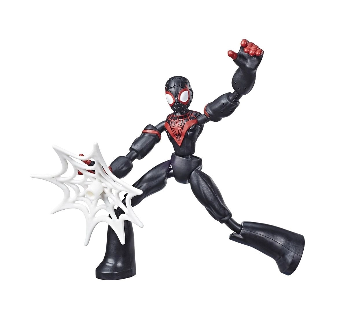 Marvel Spider-Man Bend and Flex Miles Morales 6-Inch Action Figures for age 6Y+ 