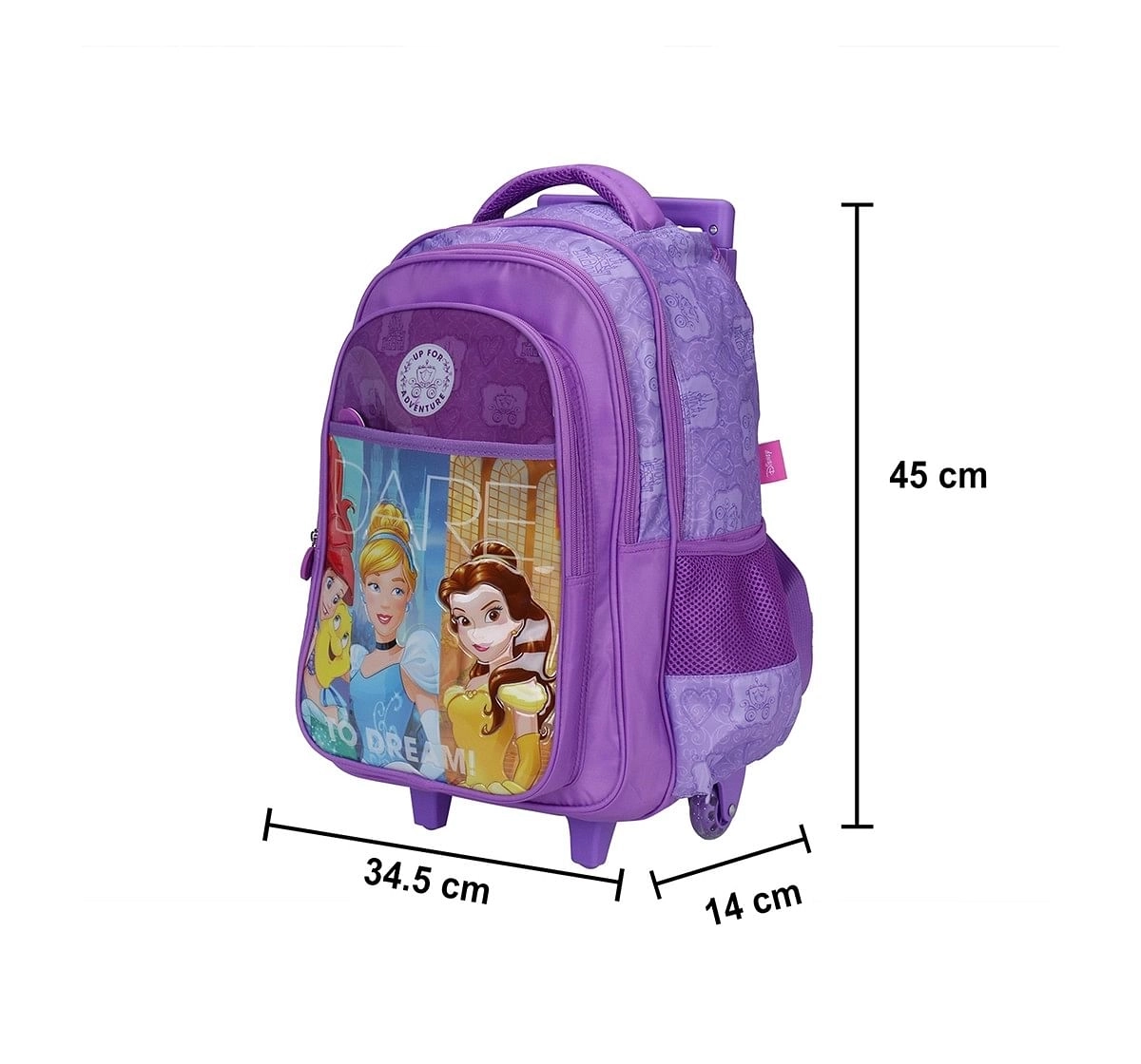 Disney Princess Adventure 18" Backpack Bags for age 3Y+ 