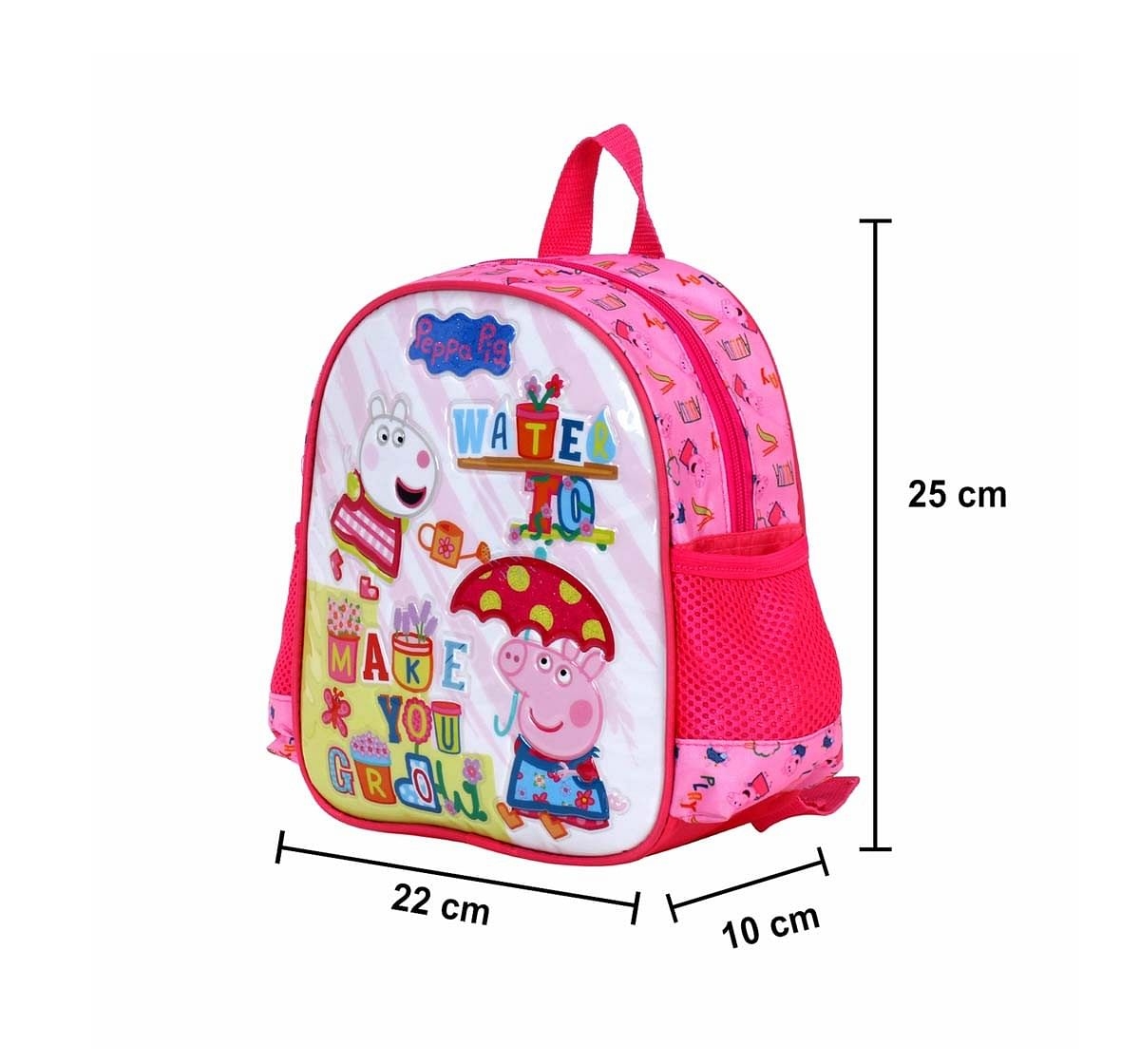 Peppa Pig Make You Grow 10 Backpack Bags for Kids age 3Y+ 