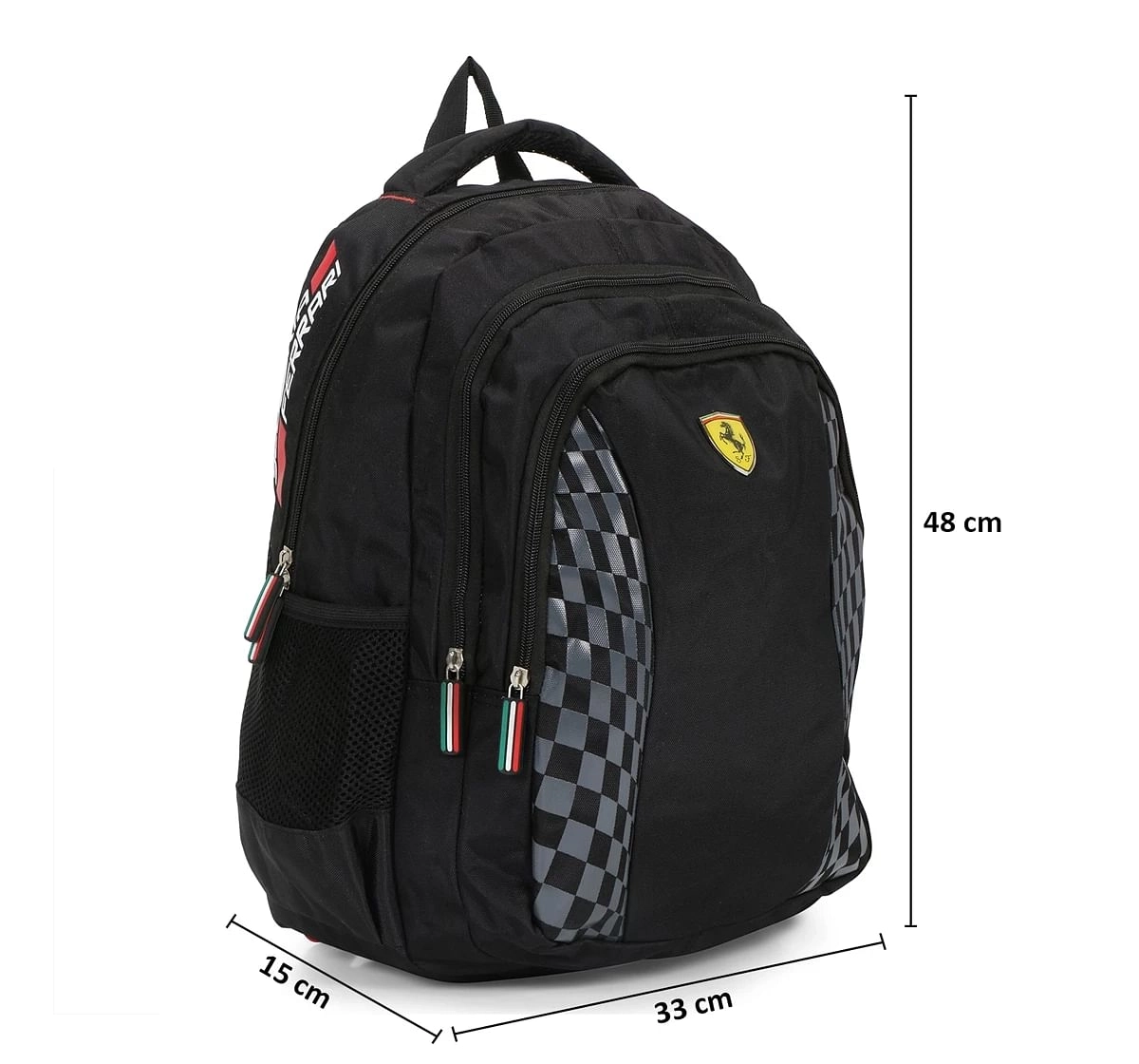 Ferrari Classic Flag 19 Backpack School bags for kids Multicolor 3Y+