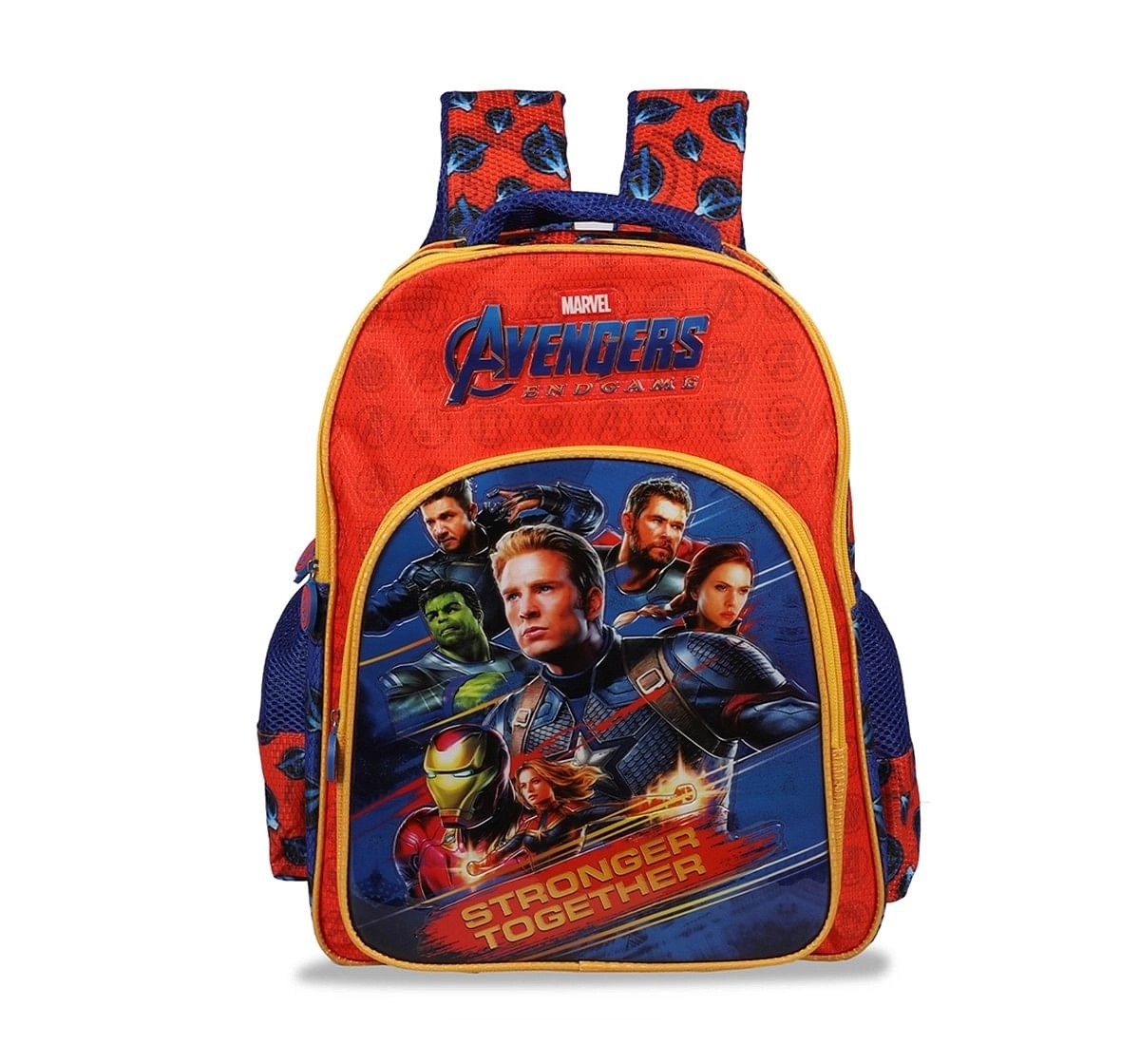 Marvel Avengers Stronger Together Red & Blue School Bag 41 Cm Bags for age 7Y+ 