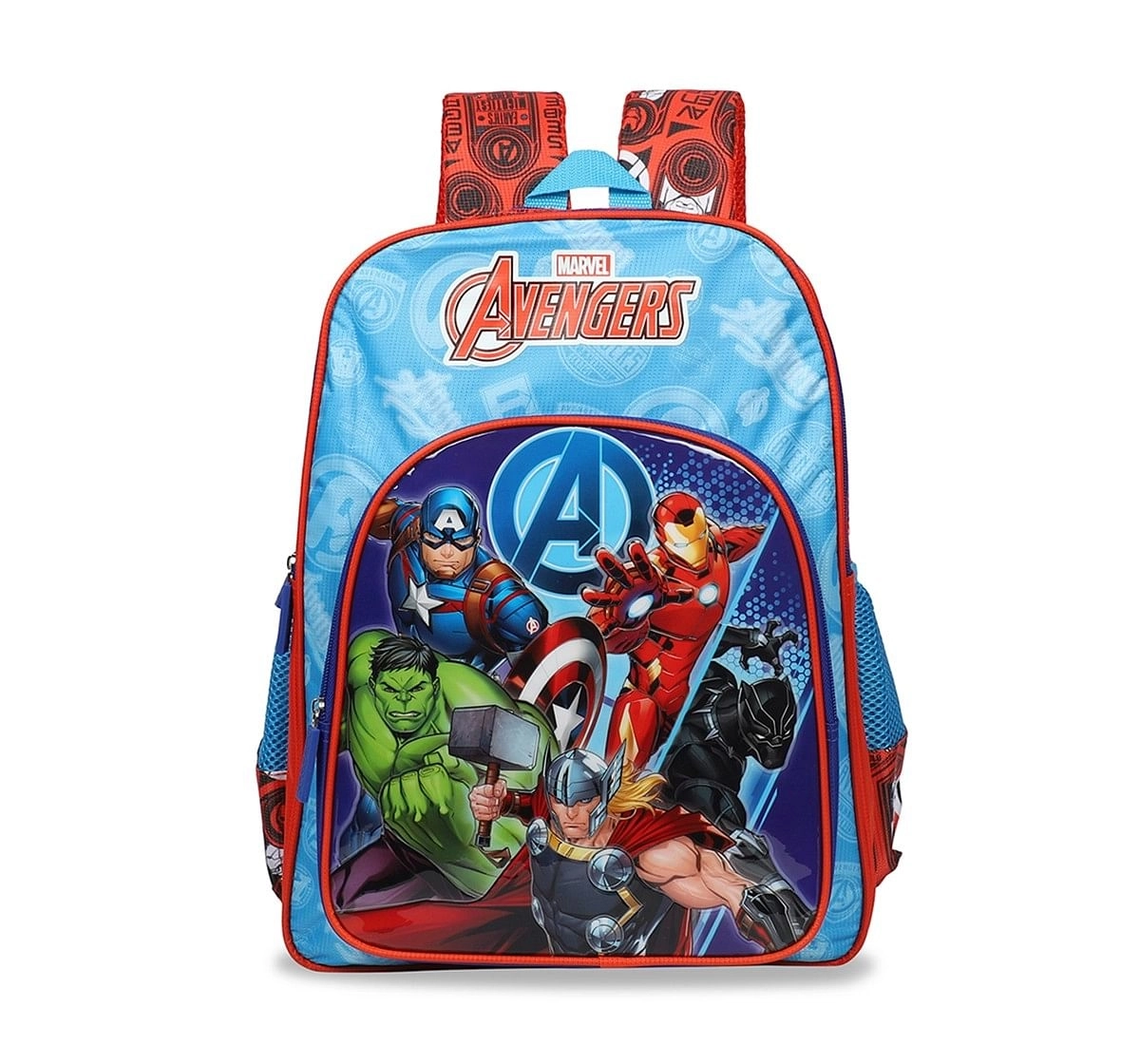 Marvel Avengers Super Heroes Red & Blue School Bag 41 Cm Bags for age 7Y+ 