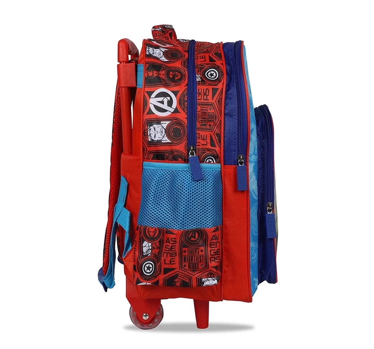 Excel Production Avengers Super Heroes Red & Blue School Trolley Bag 46 Cm Bags for Age 10Y+