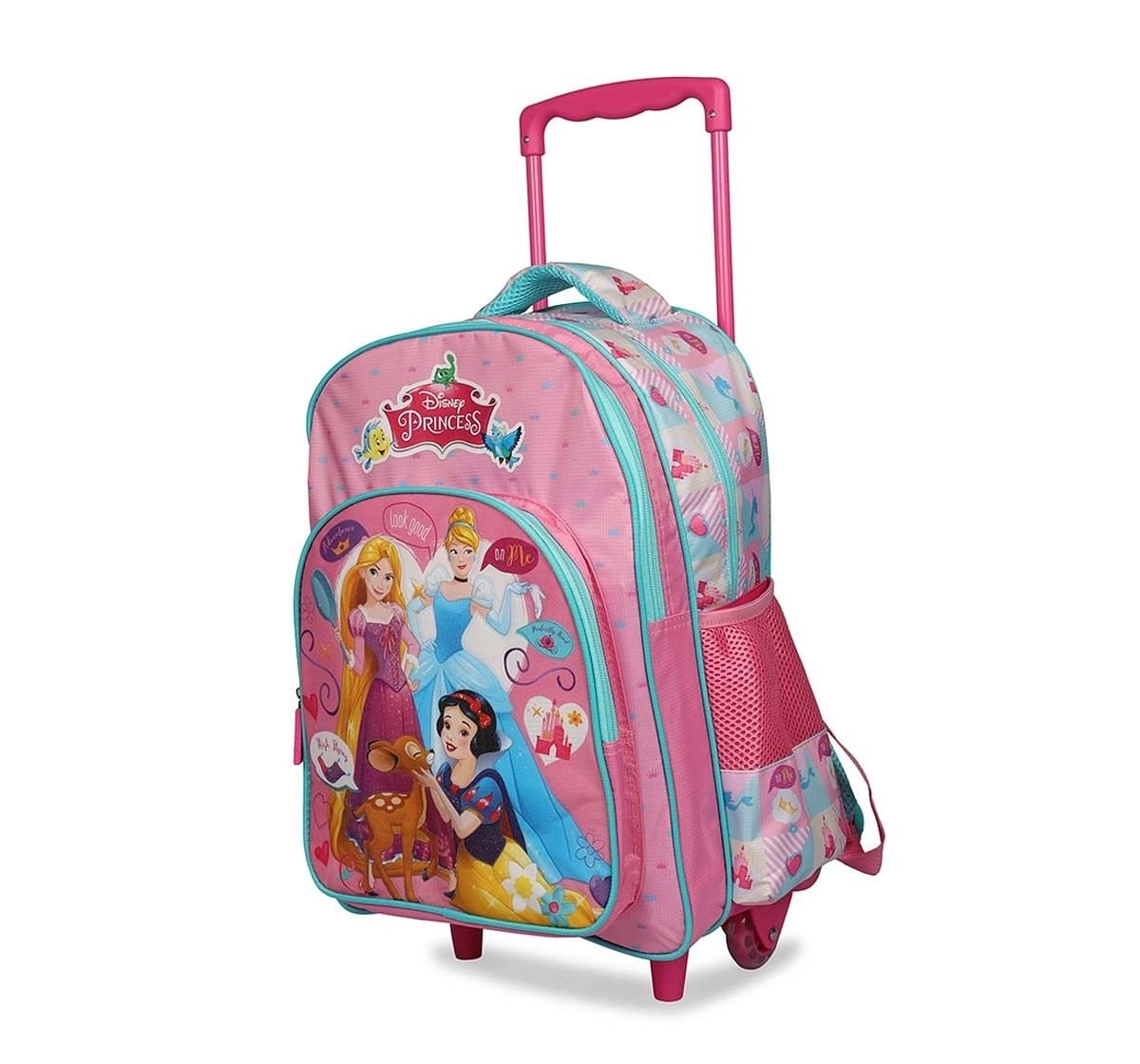 Excel Production Disney Princess Looks Good School Trolley Bag 46 Cm Bags for Age 10Y+ (Pink)