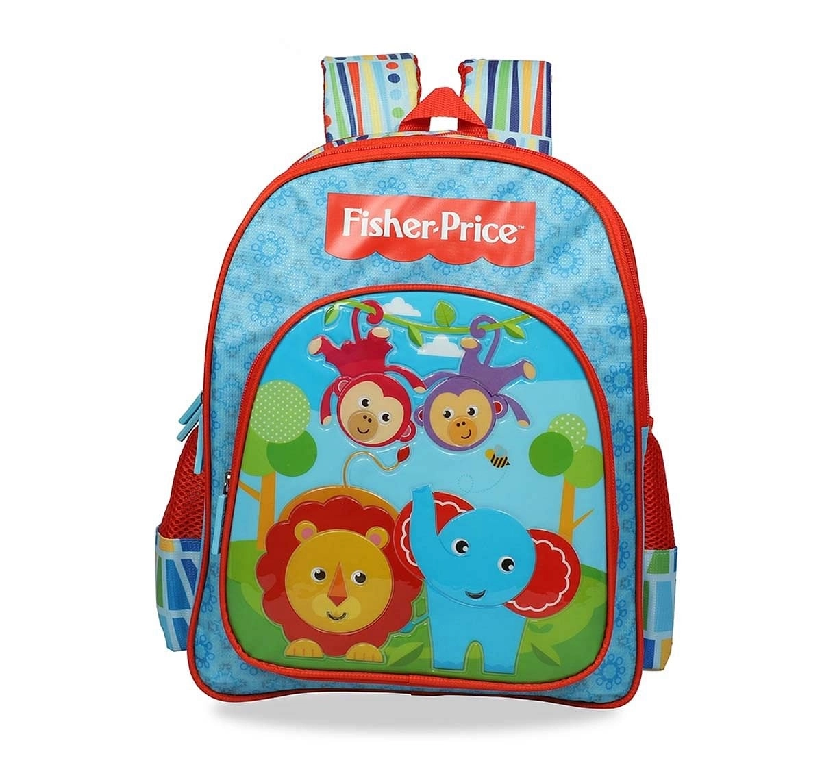 Excel Production Fisher Price Blue & Red School Bag 30 Cm Bags for Kids Age 3Y+ (Blue)
