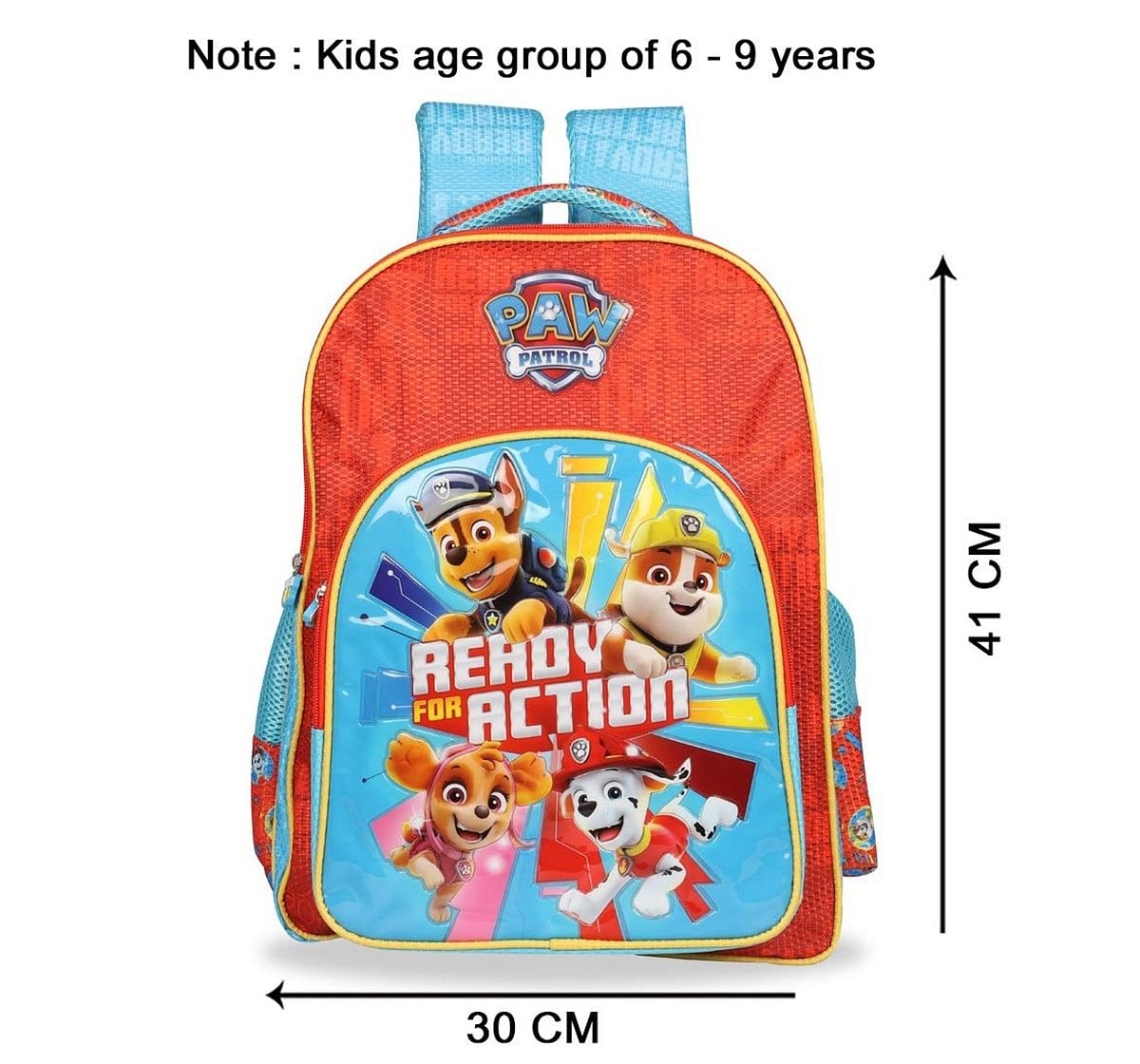 Paw Patrol Paw Patrol Ready For Action Red & Blue School Bag 41 Cm  Bags for Kids age 7Y+ 