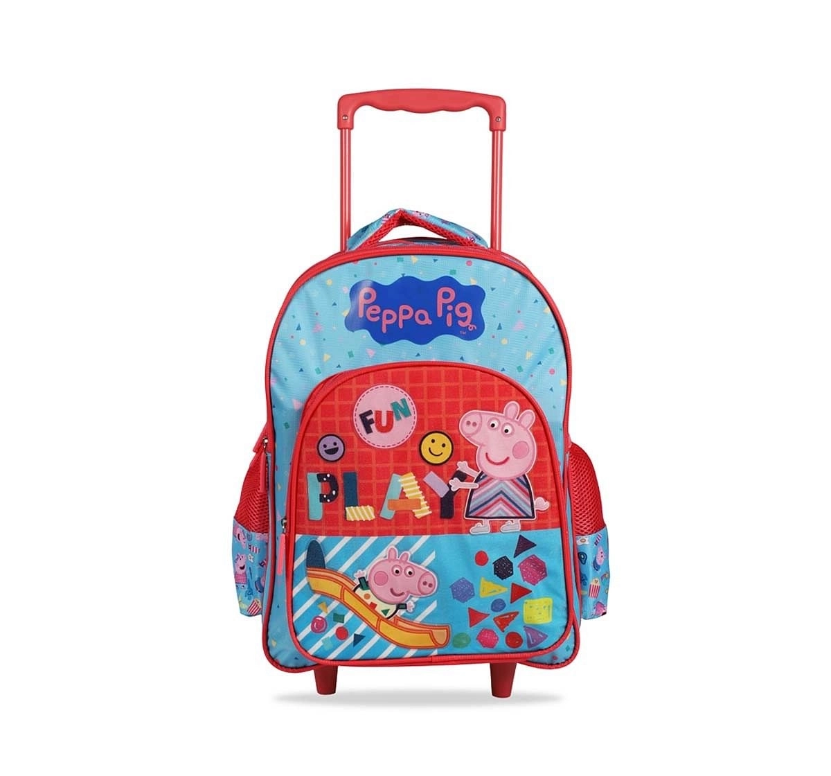 PEPPA Pig Backpack NeW Sparkly Pink and Blue Canvas Book Bag NWT Candy Cat  Suzy | eBay