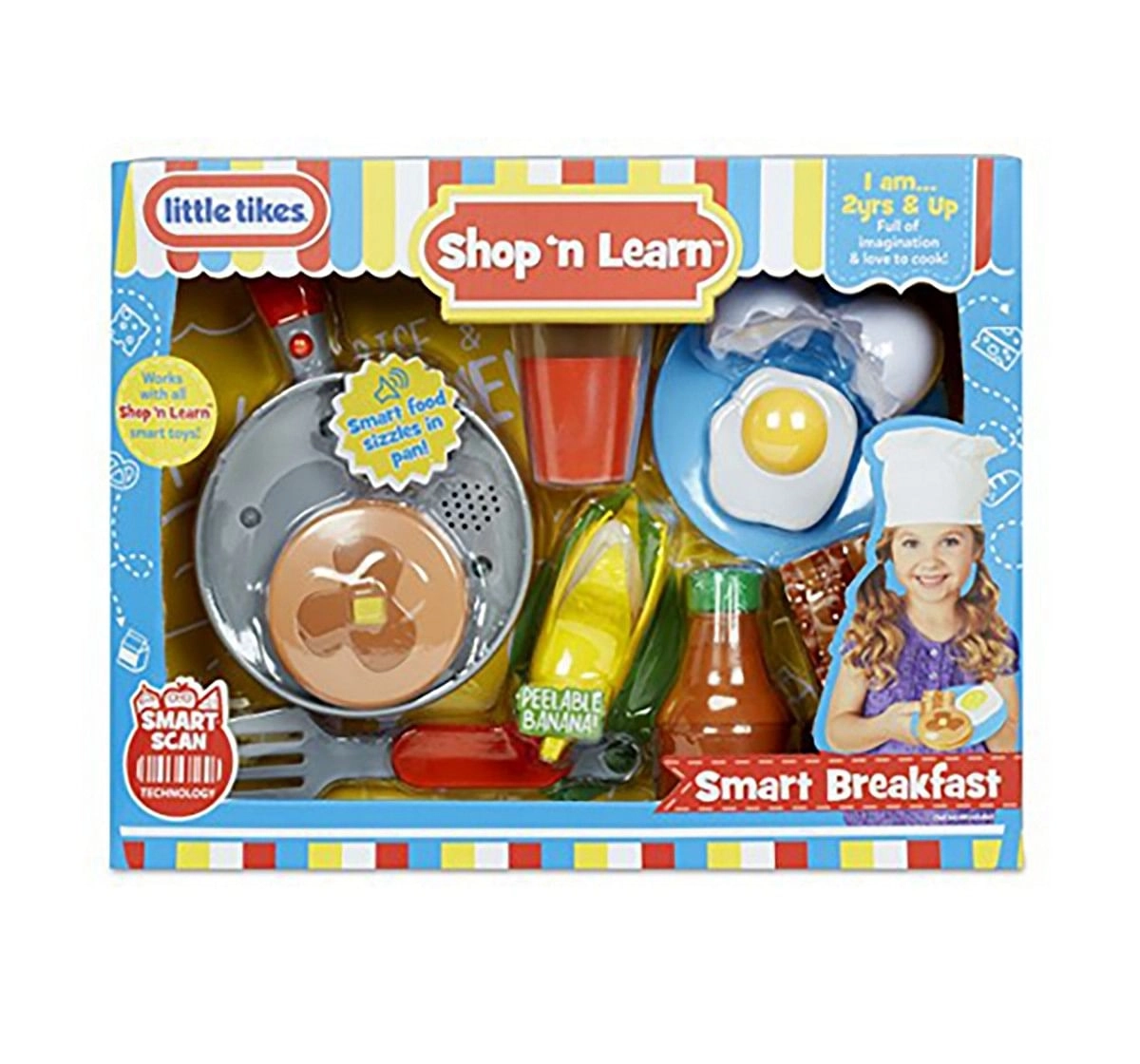 Little Tikes Shop 'n Learn Breakfast Supermarket & Food Playsets for Kids age 2Y+ 