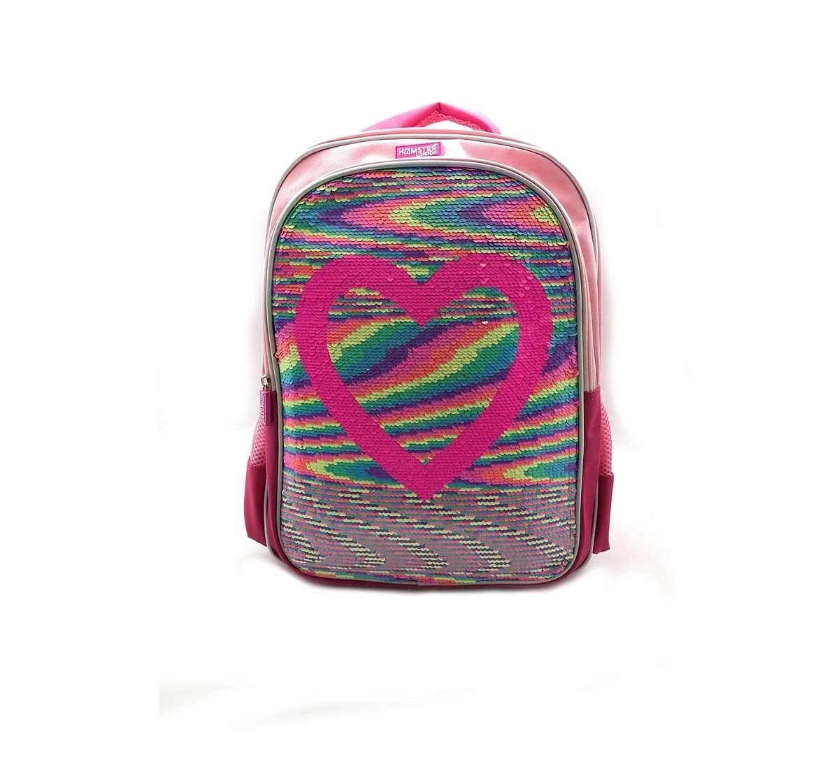 Hamster London Sequence Heart Backpack Travel for Kids Age 3Y+